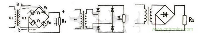 分析二极管单相桥式整流滤波电路