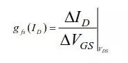 MOSFET应用参数理论详解