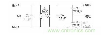 开关电源EMI滤波器
