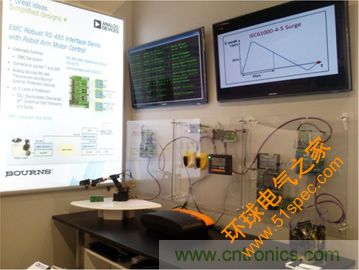 RS-485通信链路与电子护栏： 有关RS-485 EMC稳定性的演示