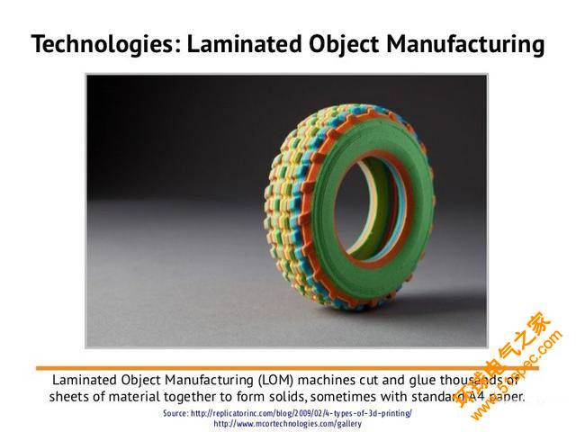 LOM 层叠实体制造：没落中的3D打印技术