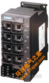 Siemens公司提供的用于終端設備供電和數據傳輸的Scalance X-108 PoE系列交換機不帶管控功能，適用于符合供電或以太網的IEEE 802.3at標準1類型的供電與末端數據設備使用