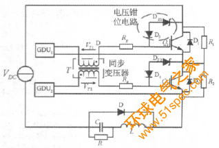 图1 基于驱动信号同步的串联IGBT均压电路