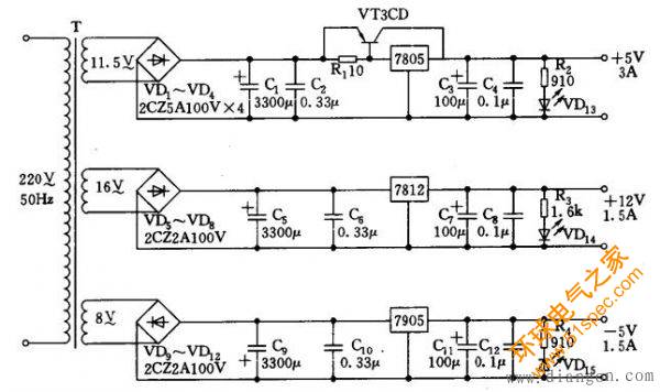 家用开关电源电路图8