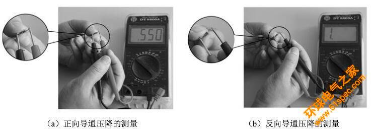 数字型万用表检测普通二极管示意图.jpg