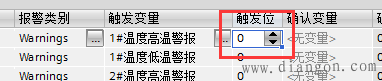 WINCC报警变量