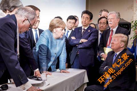 1-g7 各国领导人面对特朗普 美联社.jpg