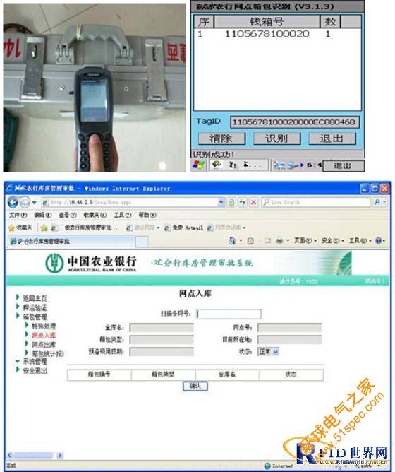 银行金库RFID管理系统