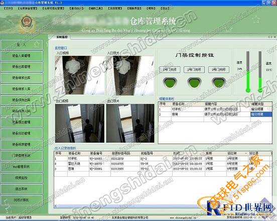 RFID应急物资智能仓储管理系统